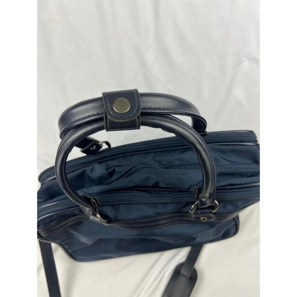 American Tourister Luggage Bag Vintage 7800 Series Navy Blue Nylon Carry-On 1988